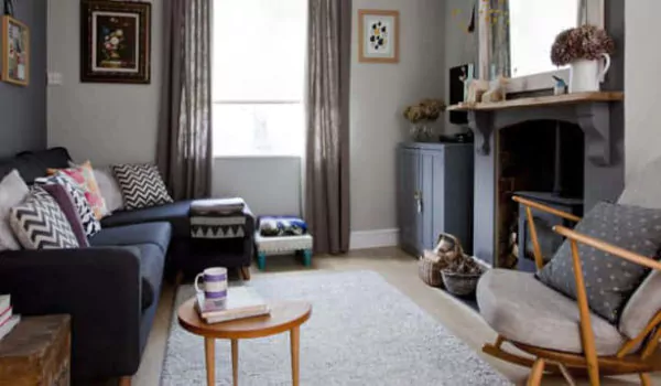 dekorasi ruang keluarga kecil