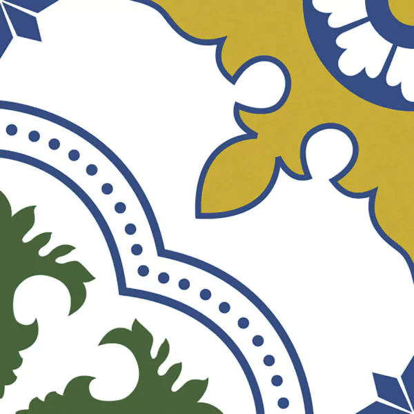 keramik lantai motif bunga minimalis