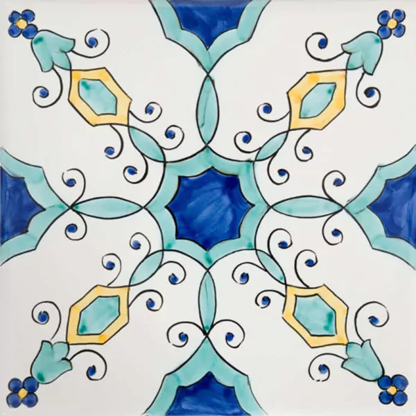 keramik lantai motif bunga modern