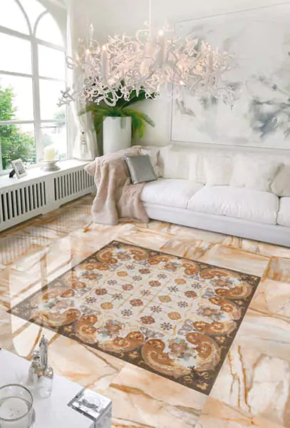 keramik lantai ruang tamu 80x80