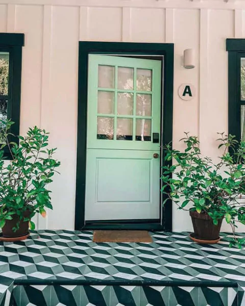 motif keramik lantai teras