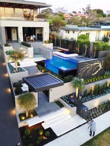 desain rumah mewah 2 lantai