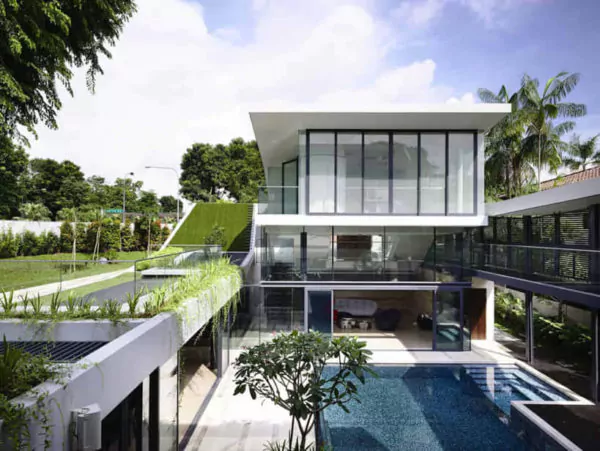 desain rumah mewah minimalis
