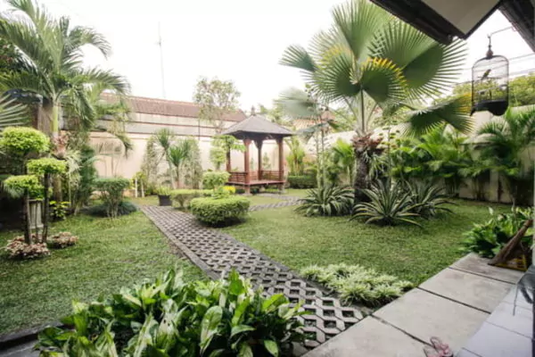 taman rumah minimalis modern