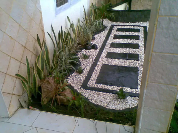 taman rumah minimalis type 36 yang cantik