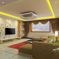 banner backdrop tv simple