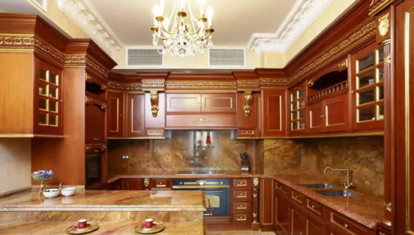 banner kitchen set kayu jati