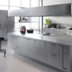 banner kitchen set stainless