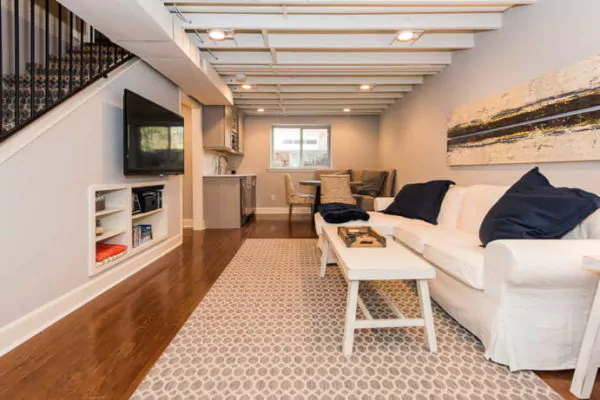 banner plafon pvc ruang tamu