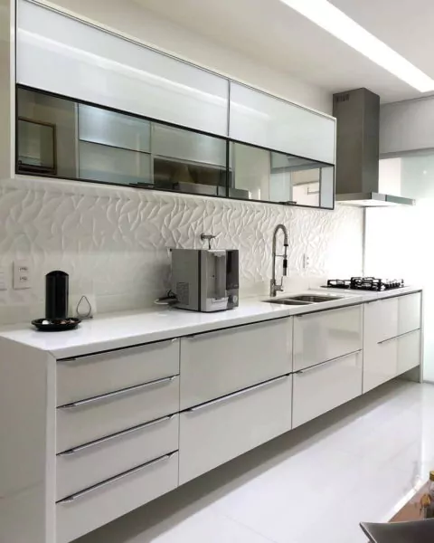 kitchen set kaca minimalis