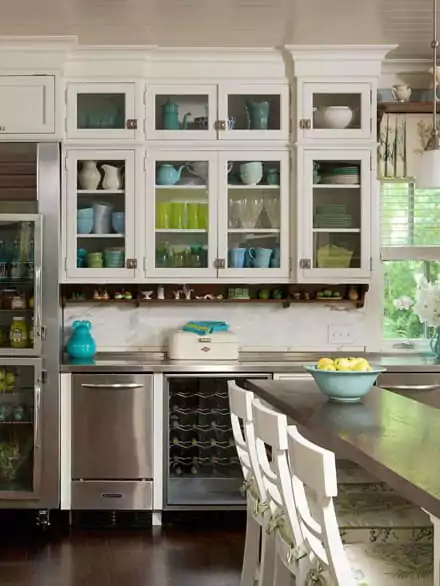 kitchen set kaca sederhana