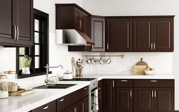 kitchen set kayu jati modern
