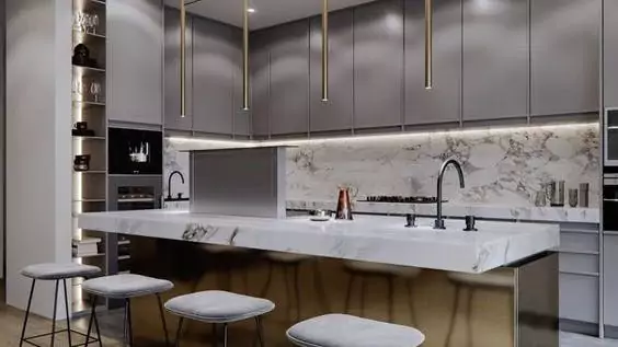 kitchen set stainless mewah