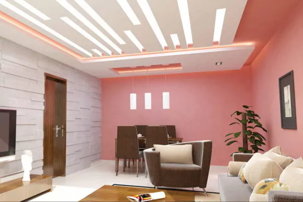 plafon pvc minimalis stripe