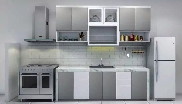 banner kitchen set baja ringan