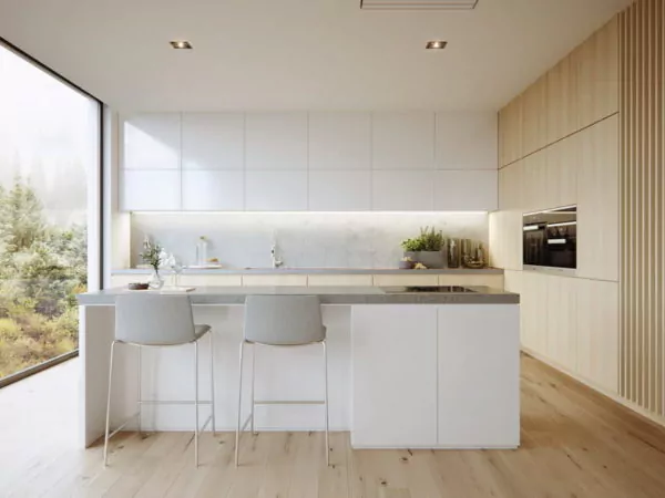 gambar kitchen set minimalis