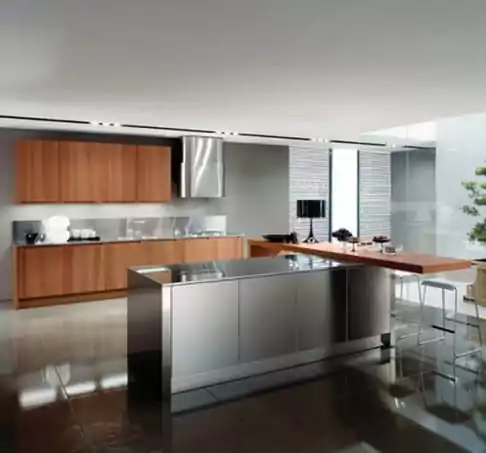 harga kitchen set minimalis aluminium dan stainless