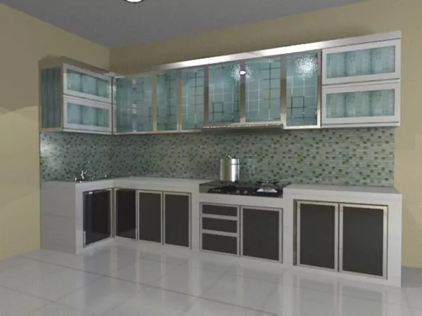 kitchen set baja ringan modern