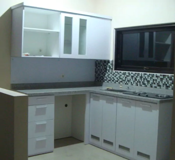 kitchen set baja ringan sederhana