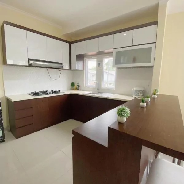 kitchen set baja ringan top table granit