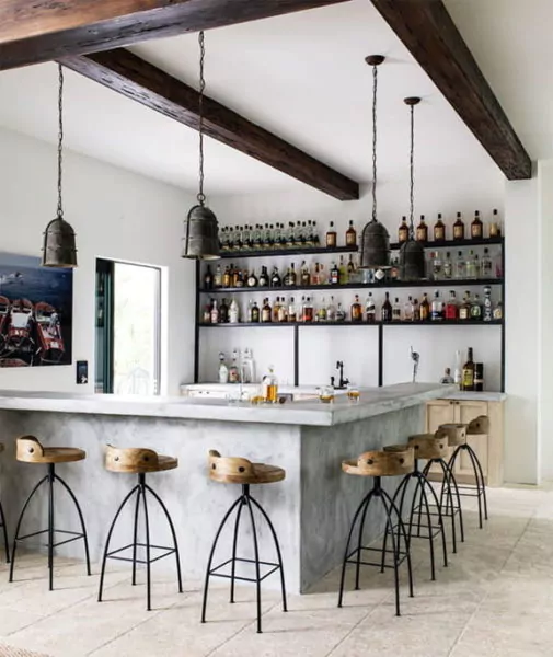 kitchen set mini bar mewah