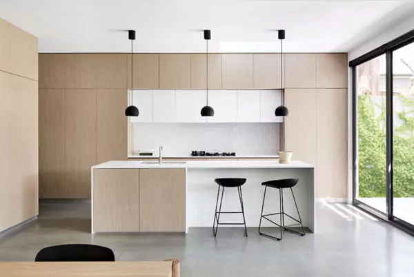 kitchen set minimalis kontemporer
