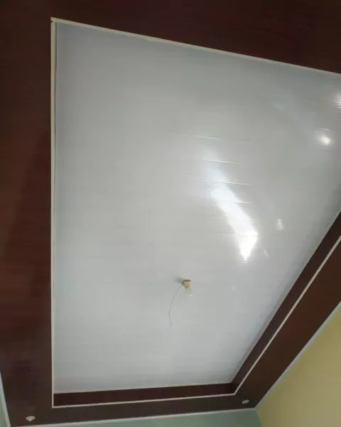 plafon pvc datar polos