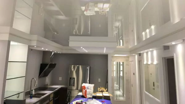 plafon pvc mewah ruang dapur