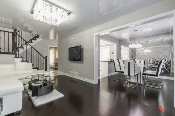 plafon pvc mewah ruang tamu