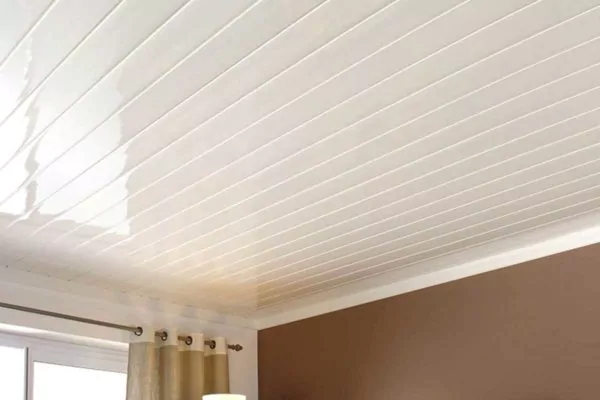 plafon pvc motif kayu putih