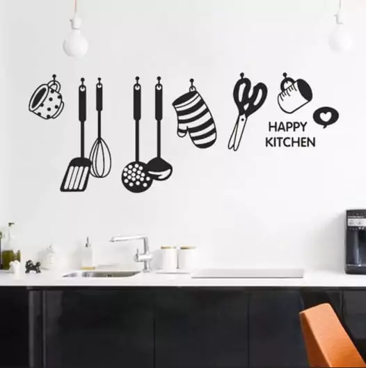 lukisan dinding dapur