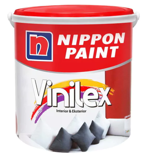 warna cat nippon paint untuk ruang tamu - vinilex