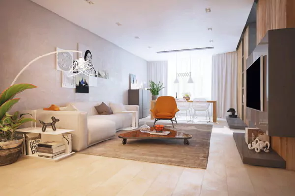 warna cat rumah cream minimalis