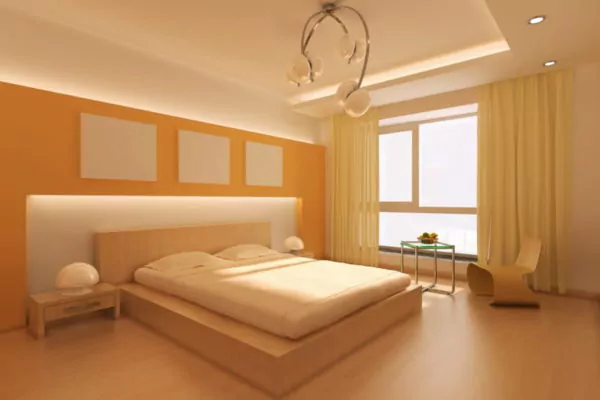 warna cat rumah mewah - orange
