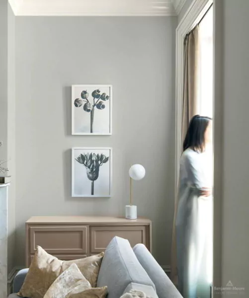 warna cat rumah sederhana - grey
