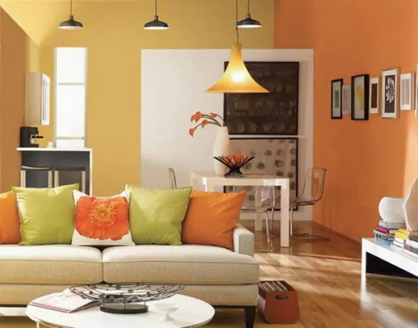 perpaduan warna cat rumah minimalis cerah