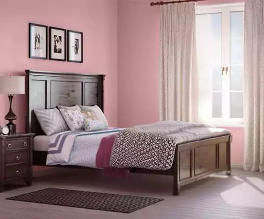 warna cat rumah bagian dalam - rose