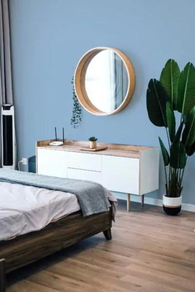 warna cat rumah bagian dalam - sky blue