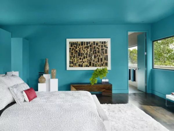 warna cat rumah bagian dalam - tosca