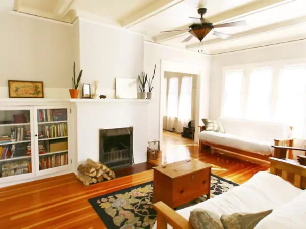 warna cat rumah bagian dalam yang cerah - cream