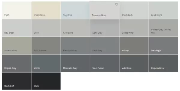 warna cat rumah minimalis dulux - cool neutral & soft cool neutral