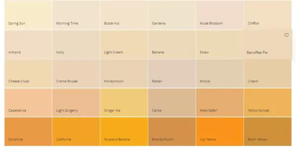 warna cat rumah minimalis dulux - gold & soft gold