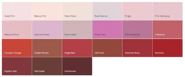 warna cat rumah minimalis dulux - red & soft red