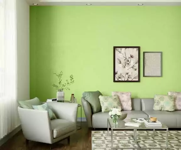 warna cat rumah minimalis - hijau