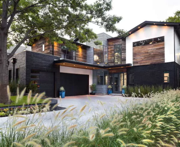 warna cat rumah yang bagus - hitam