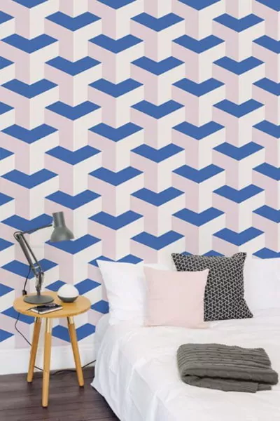 warna cat tembok aesthetic tampilan 3D