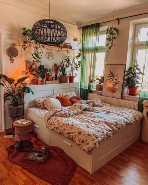 warna cat kamar aesthetic - cream