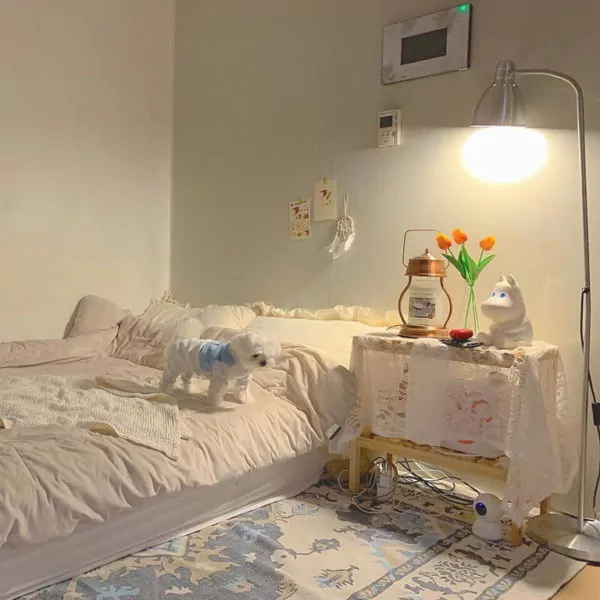 warna cat kamar ala korea - pastel