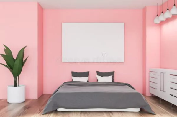 warna cat kamar yang bagus untuk perempuan - pink