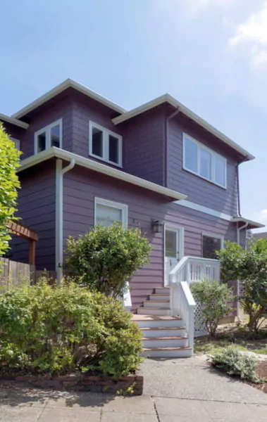 warna cat tembok luar rumah - purple